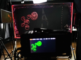 Lightboard studio