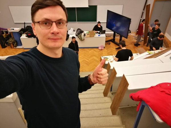 Присутствую при съемках