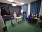 Современное образование  Видео доска в студию  прозрачная доска в студию записи